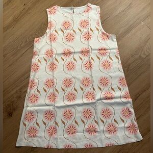 Willows Boutique Romantic Print Sleeveless Short Dress